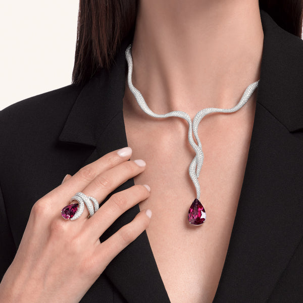 Venere ring with rubellite