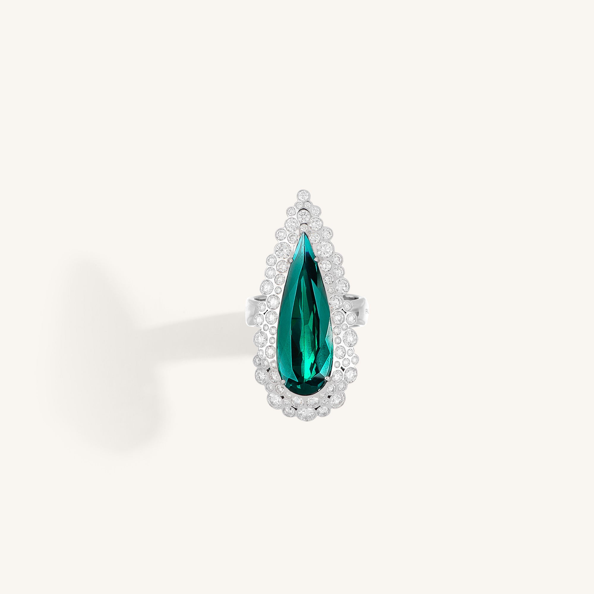 Incanto ring with tourmaline
