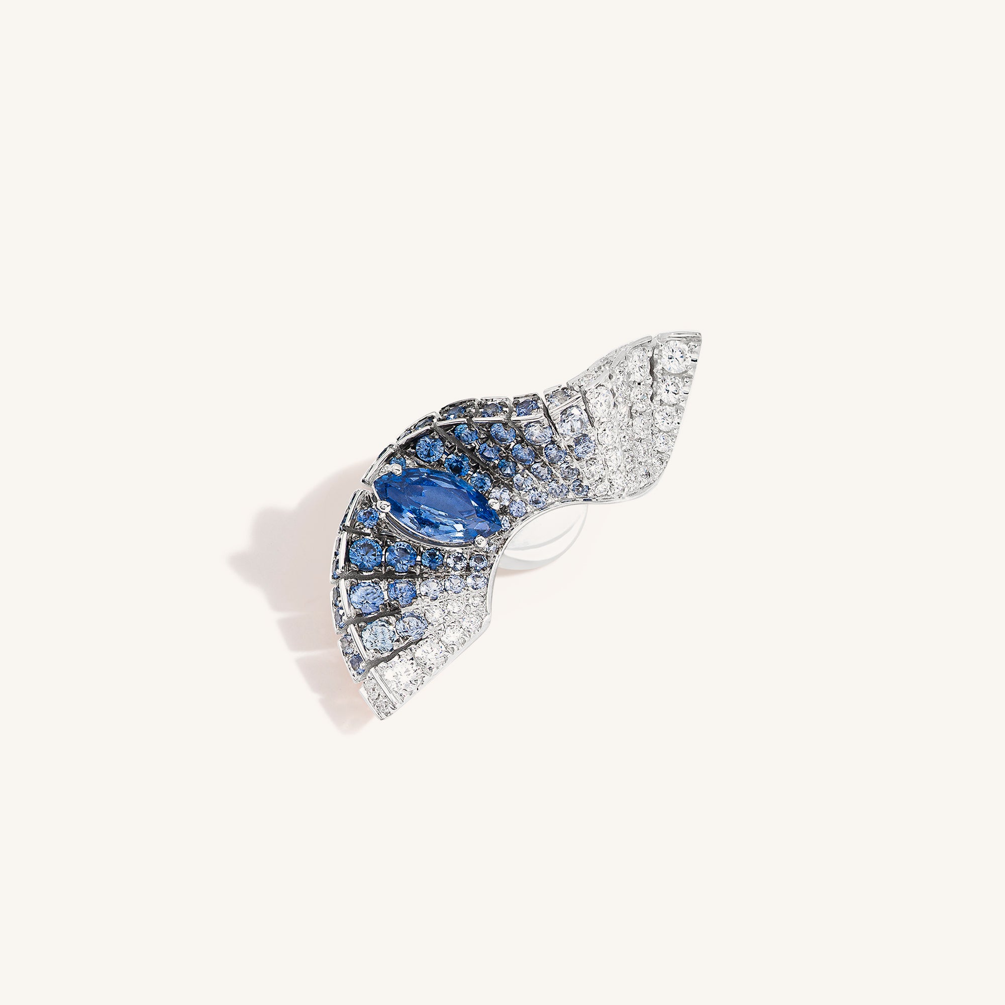Abissi earrings with sapphires