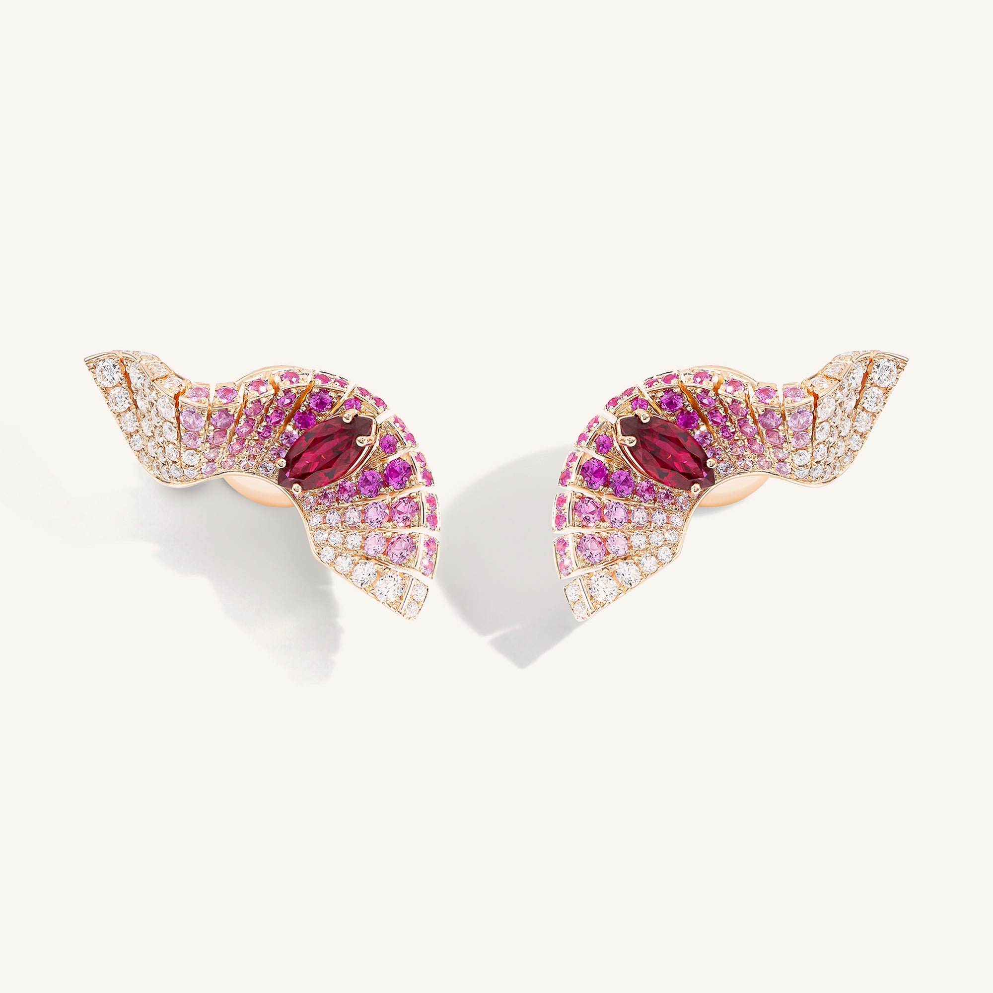 Abissi earrings with sapphires
