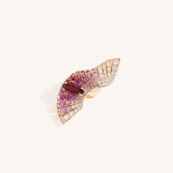 Abissi earrings with sapphires
