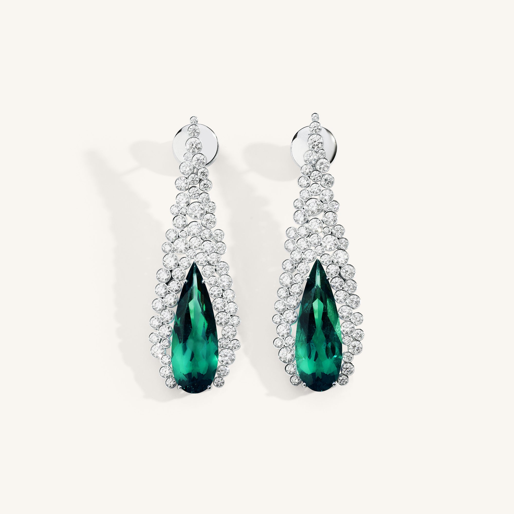 Incanto earrings with tourmaline