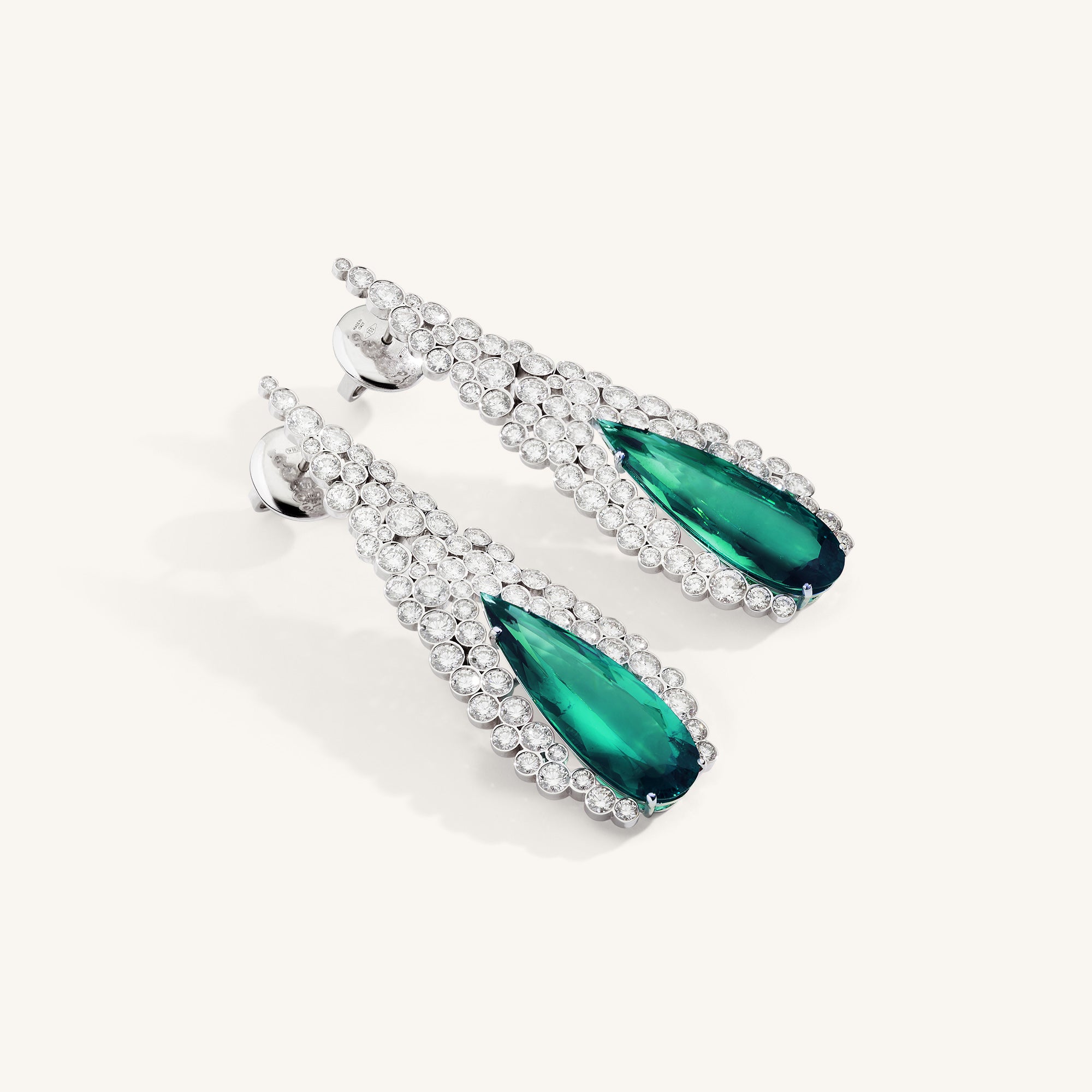 Incanto earrings with tourmaline