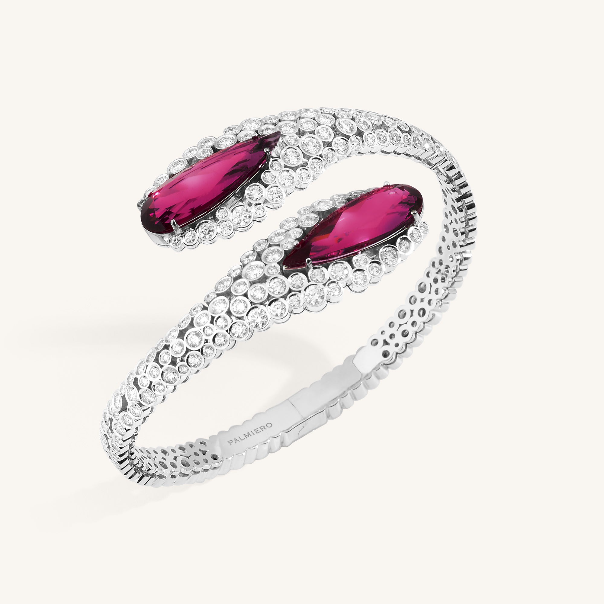 Incanto bangle with rubellite