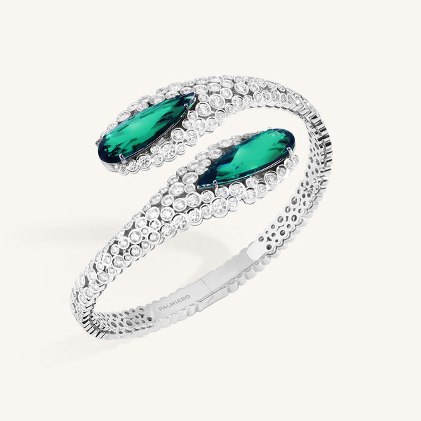 Incanto bangle with tourmaline