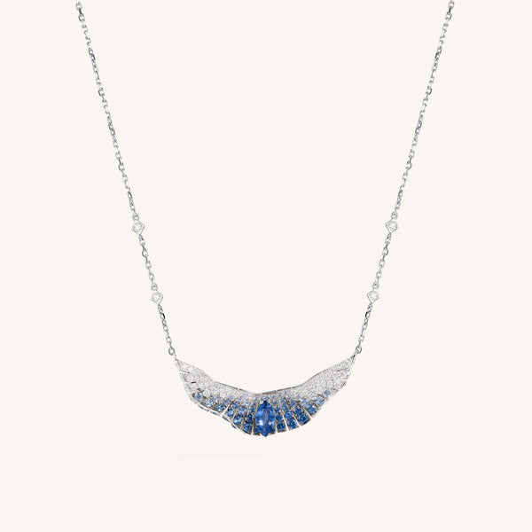 Abissi pendant with sapphires