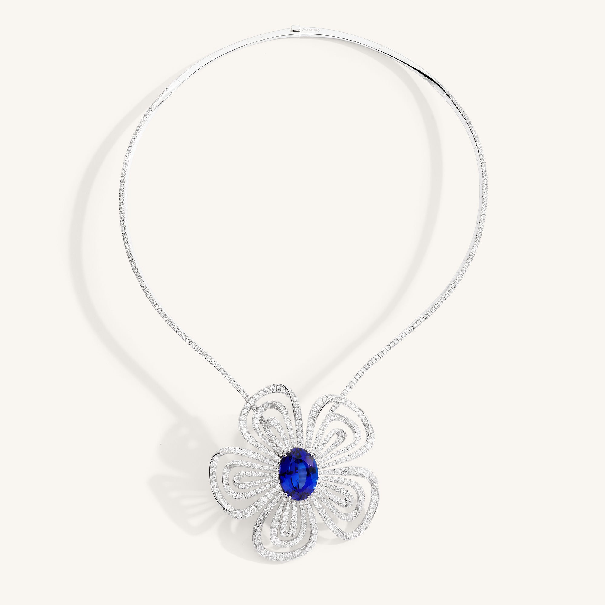 Margherita collier with tanzanite