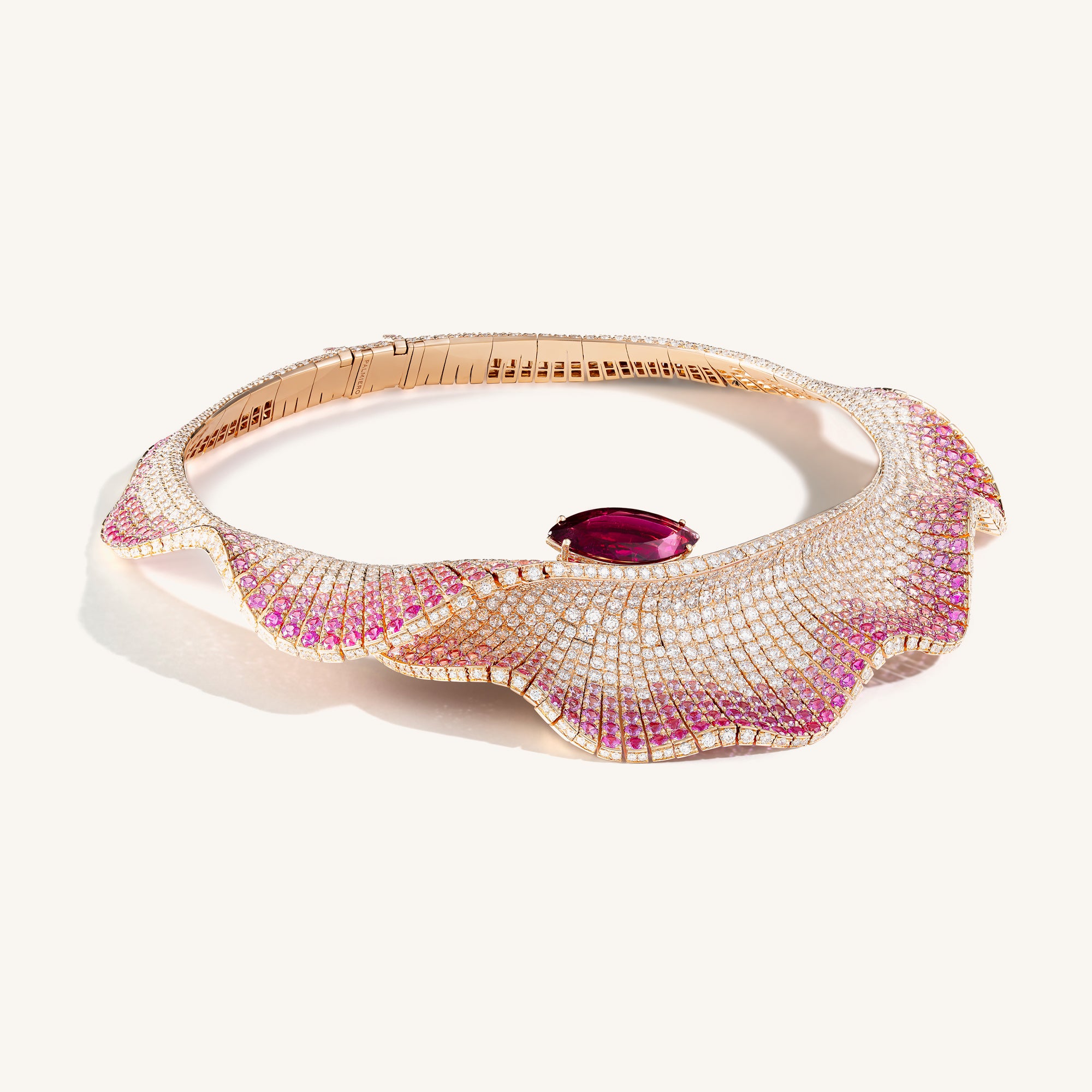 Abissi collier with rubellite