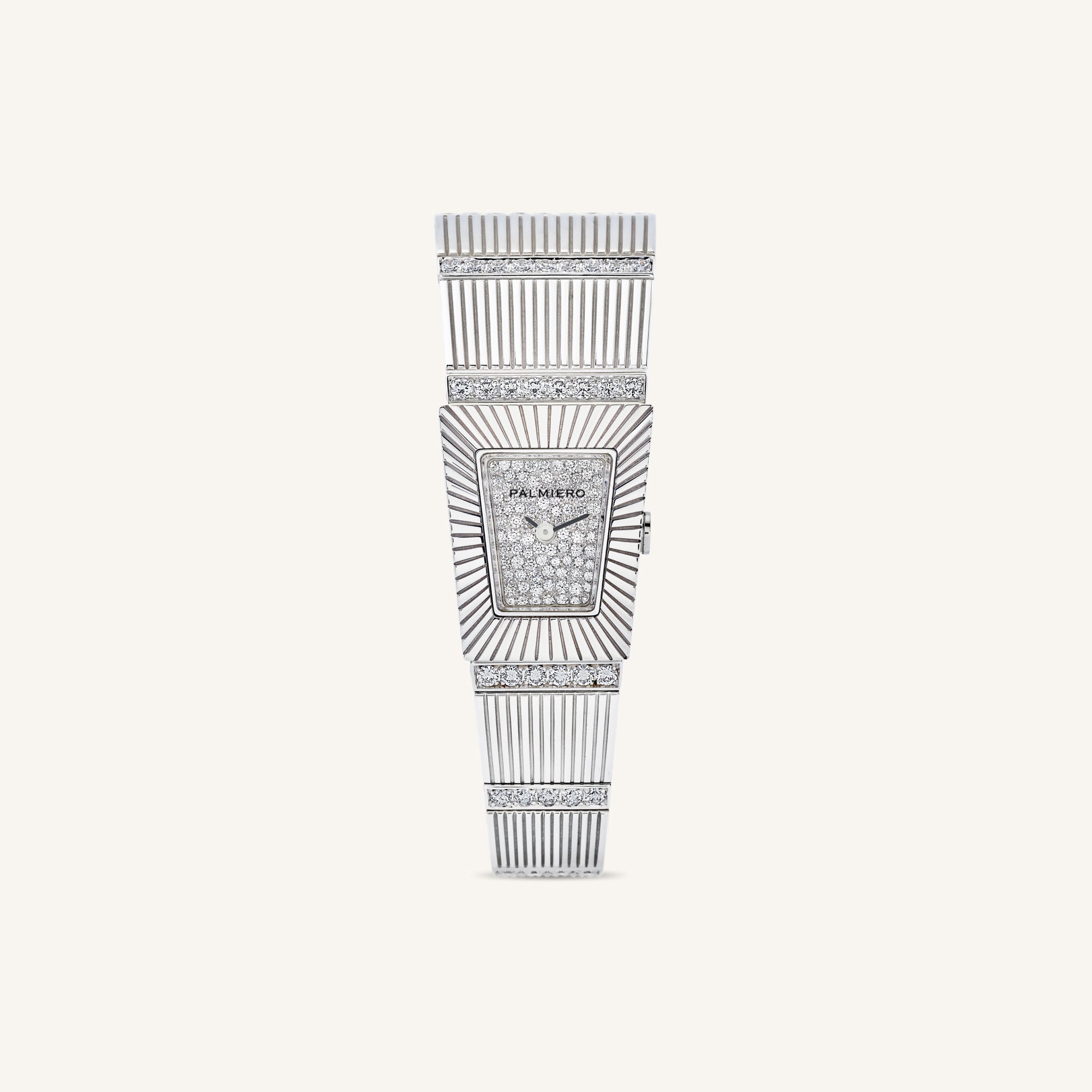 Cleopatra watch with white diamonds