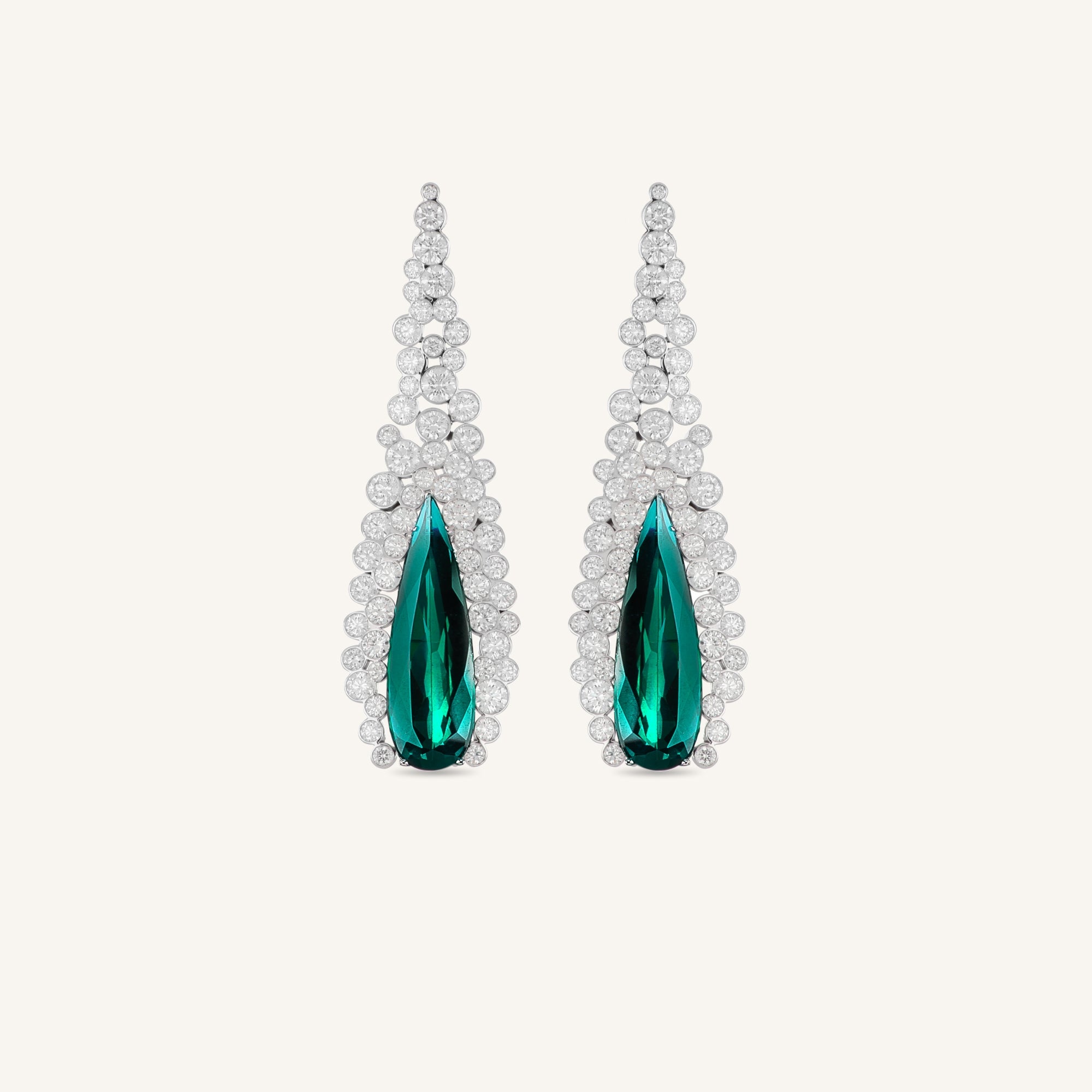 Incanto earrings with tourmaline