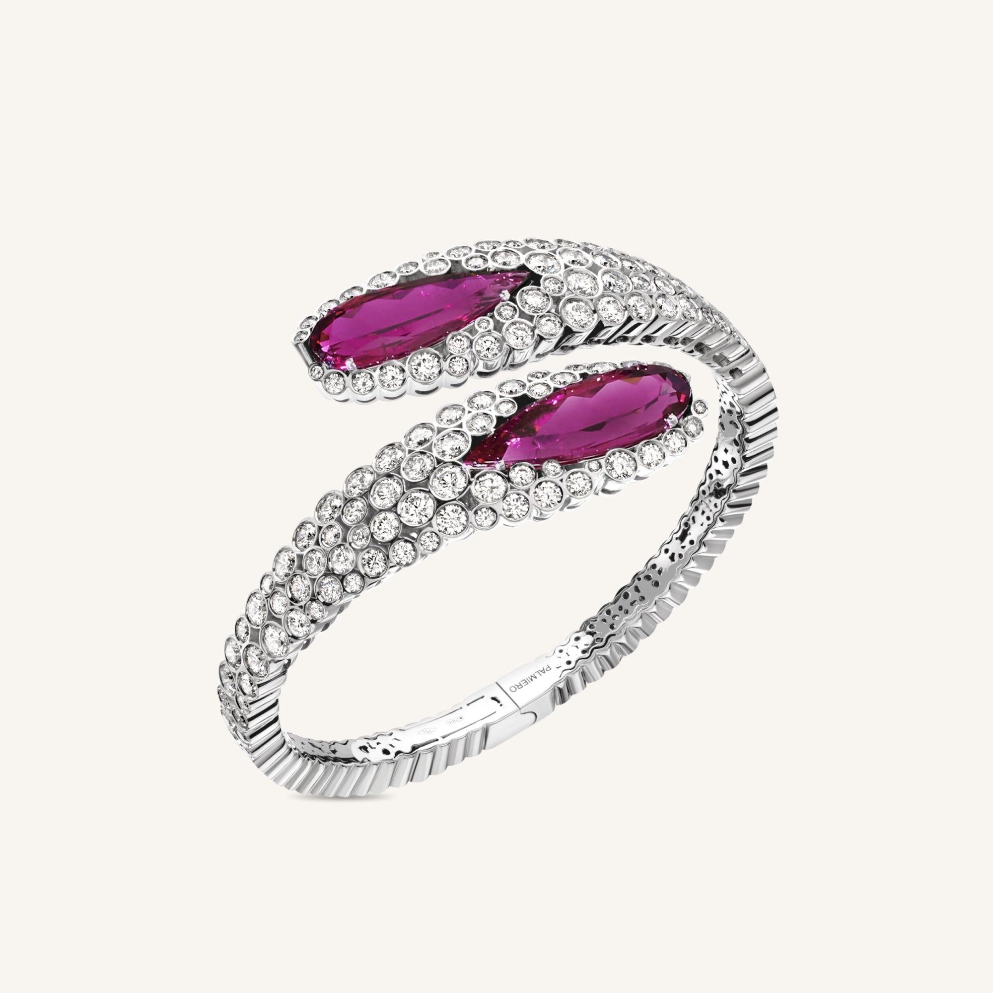 Incanto bangle with rubellite