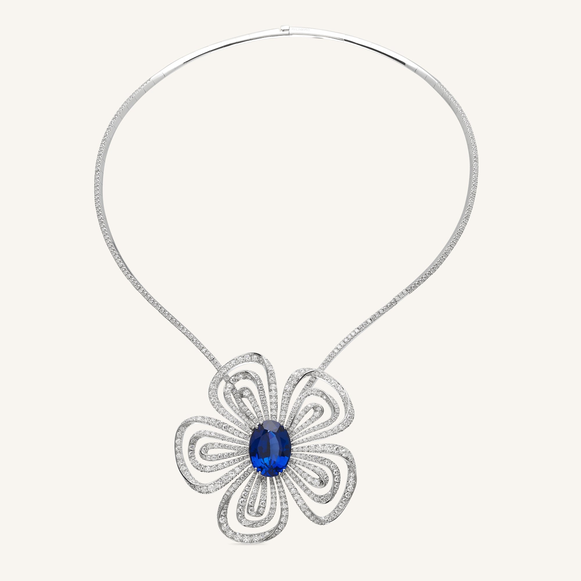 Margherita collier with tanzanite