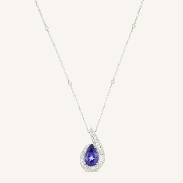 Venere pendant with tanzanite