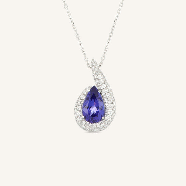 Venere pendant with tanzanite