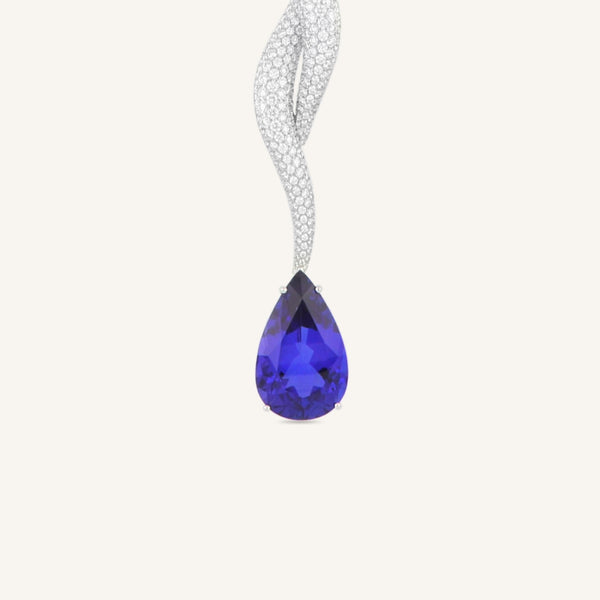 Venere collier with tanzanite