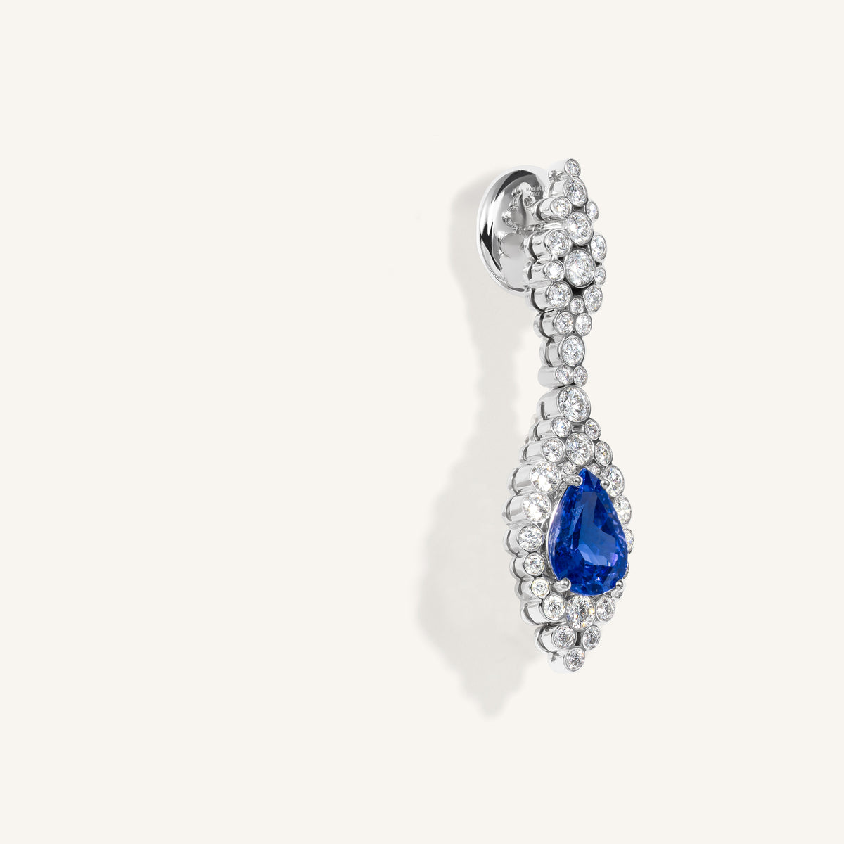 Incanto earrings with tanzanite
