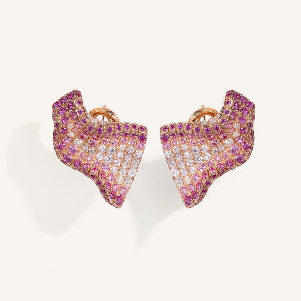 Abissi earrings with sapphires