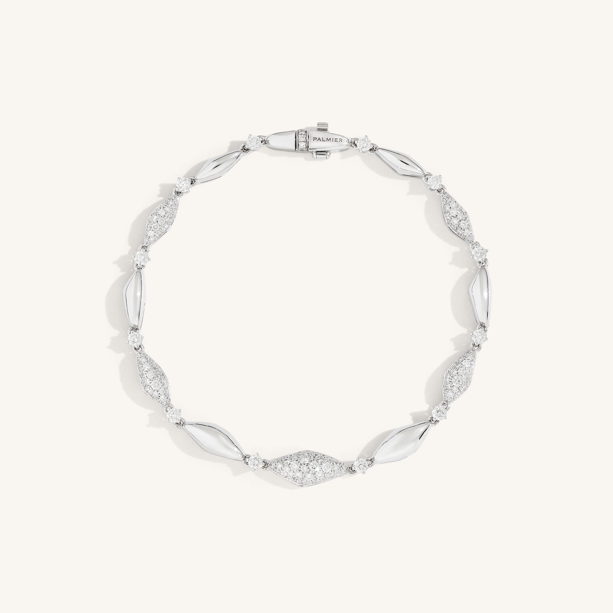 Decò bracelet with white diamonds