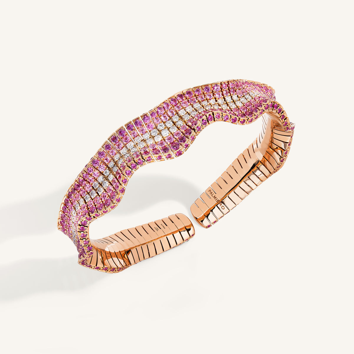 Abissi bangle with sapphires