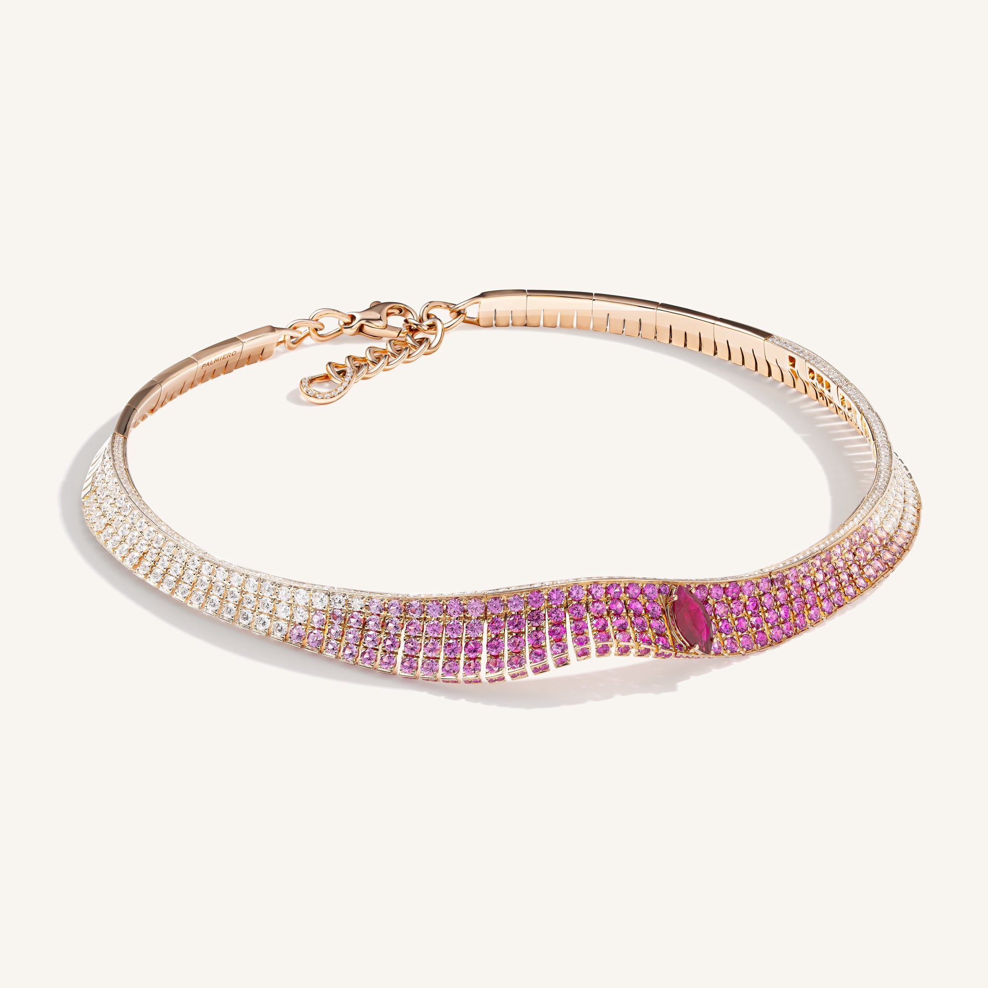 Abissi choker with sapphires