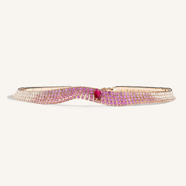 Abissi choker with sapphires