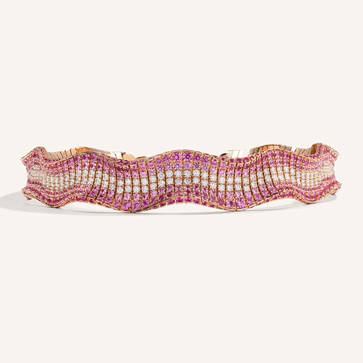 Abissi collier with sapphires