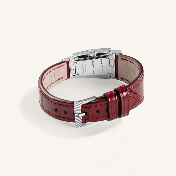 Cleopatra watch with white diamonds