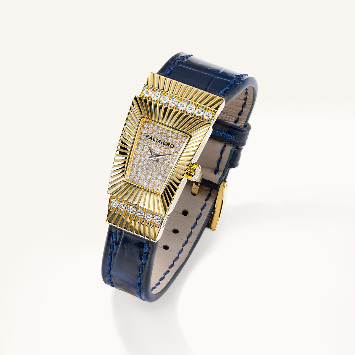Cleopatra watch with white diamonds
