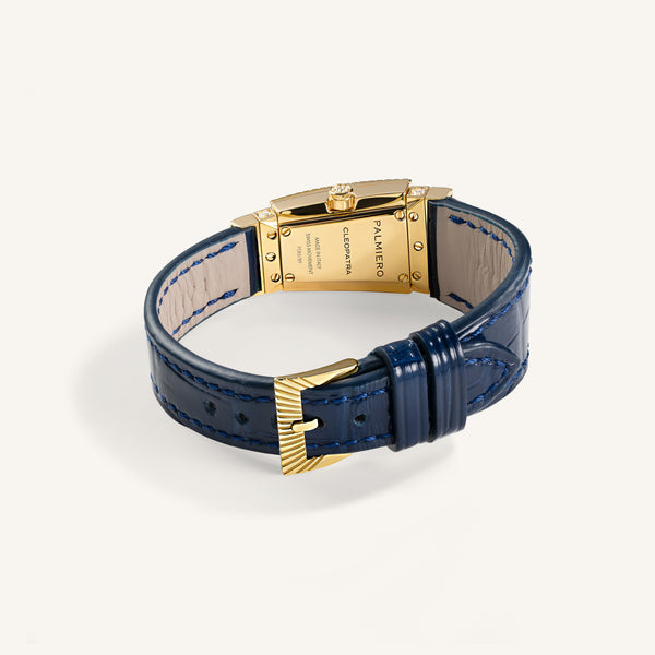 Cleopatra watch with white diamonds
