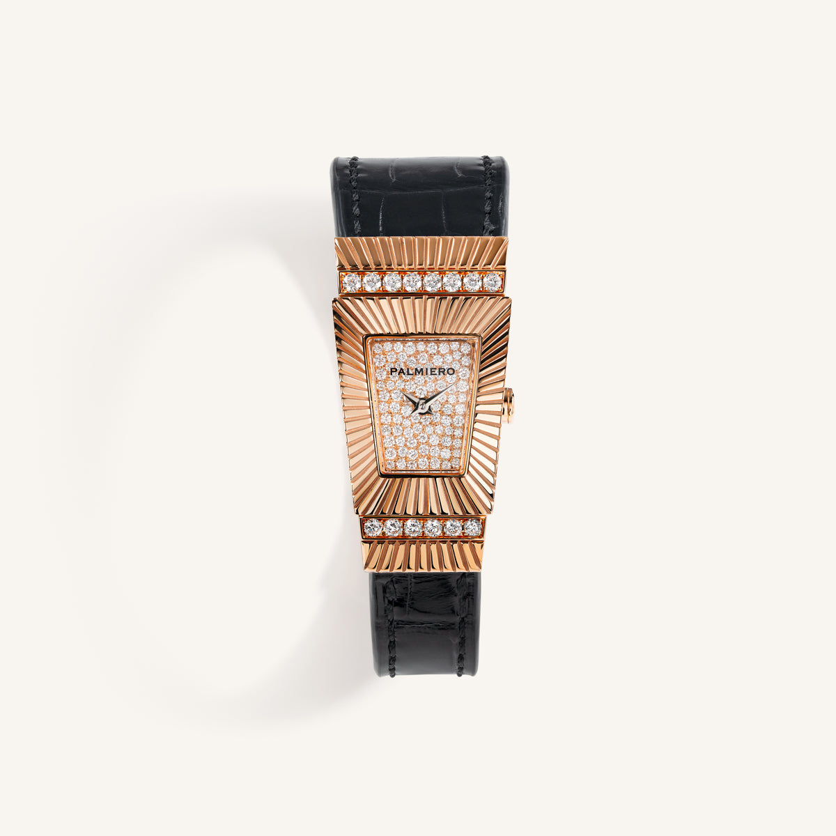 Cleopatra watch with white diamonds
